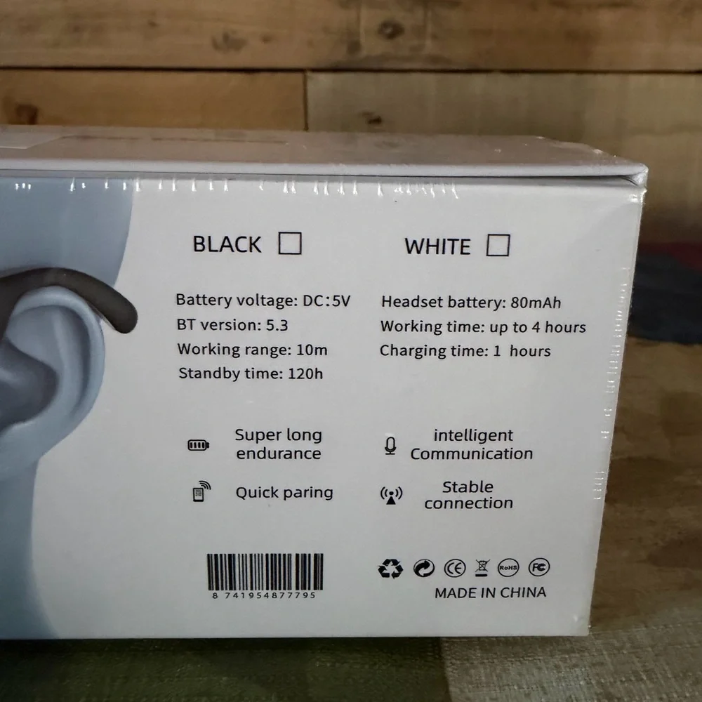 Wireless Headset Glasses - New